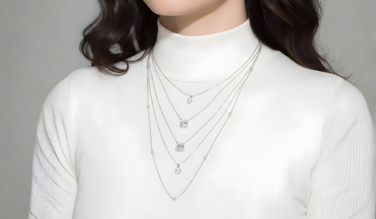 Learn how to choose the right necklace length for a diamond pendant based on neckline, style, and comfort.