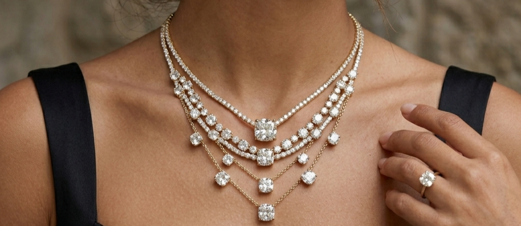 Elegant Diamond Necklaces: How to Style Luxury Pieces Day to Night